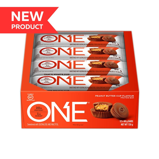 Hershey One Peanut Butter Cup Protein Bar 60g 12bx