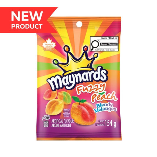 Maynards Fuzzy Peach Blends 154g