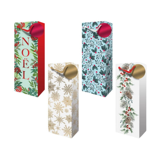 Christmas Bottle Luxury Gift Bag