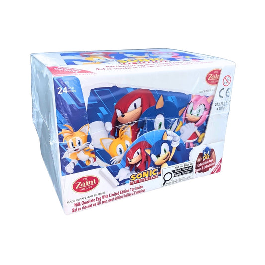 Sonic Milk Chocolate Egg w/ Toy Inside 24/bx