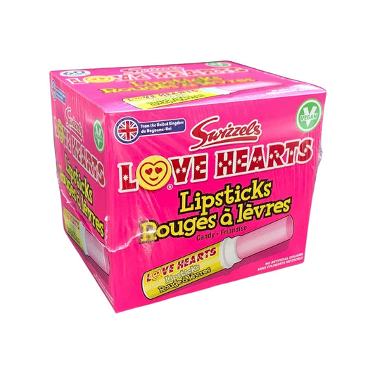 Love Hearts Lipsticks 60/bx