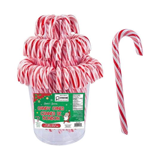 Peppermint Candy Canes Tub 28g 96ct