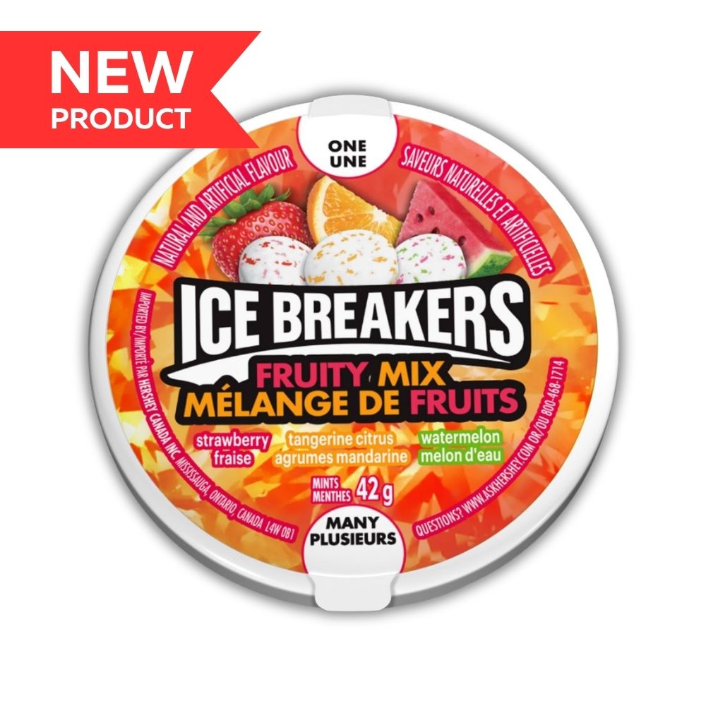 Ice Breakers Fruit Mix Mints 42g 6/bx