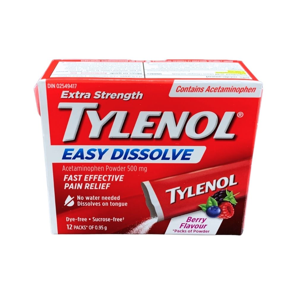 Tylenol Extra Strength Easy Dissolve 12ct