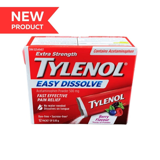 Tylenol Extra Strength Easy Dissolve 12ct