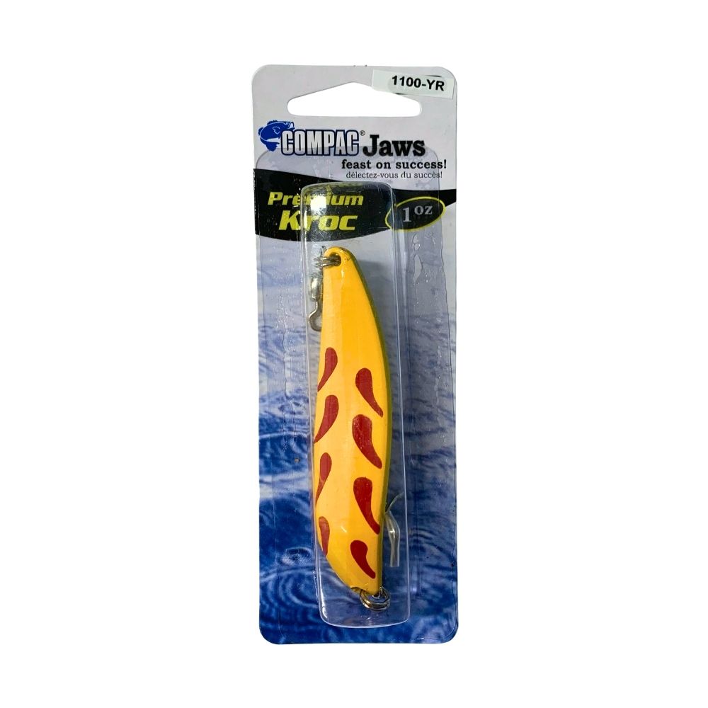 1100 Yellow Red Lure Croc 1 oz