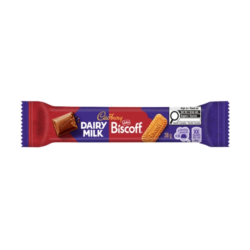 Cadbury Dairy Milk Biscoff 38g 24/bx