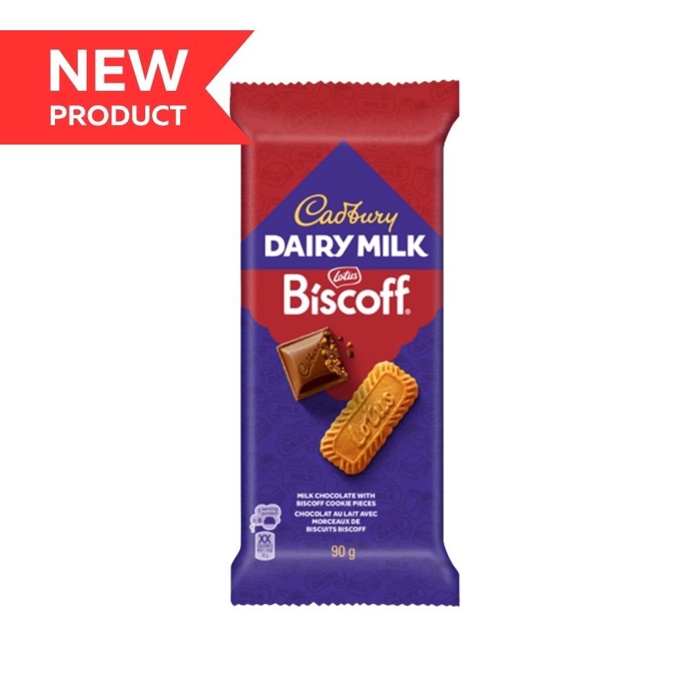 Cadbury Dairy Milk Biscoff 90g 21/bx