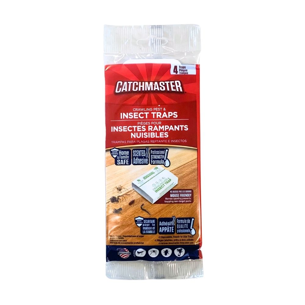 Catchmaster Glue Trap Spider & Insect 4pk