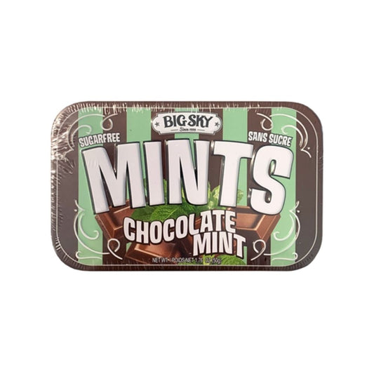 Big Sky Mints Chocolate Mint 50g 6/bx