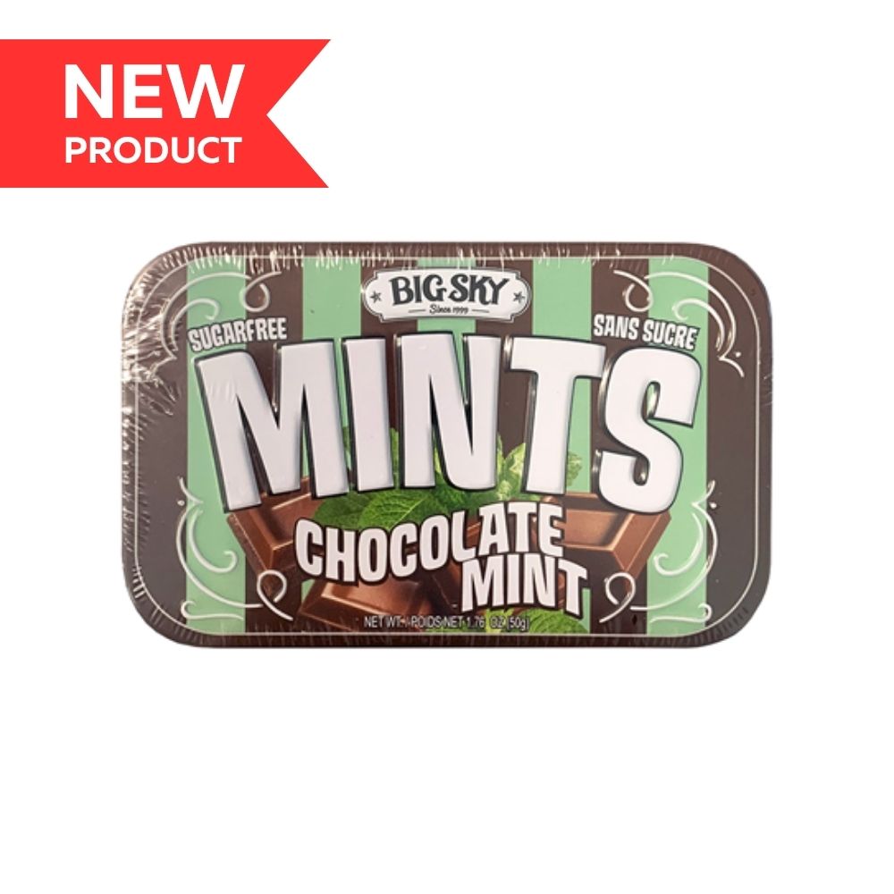 Big Sky Mints Chocolate Mint 50g 6/bx