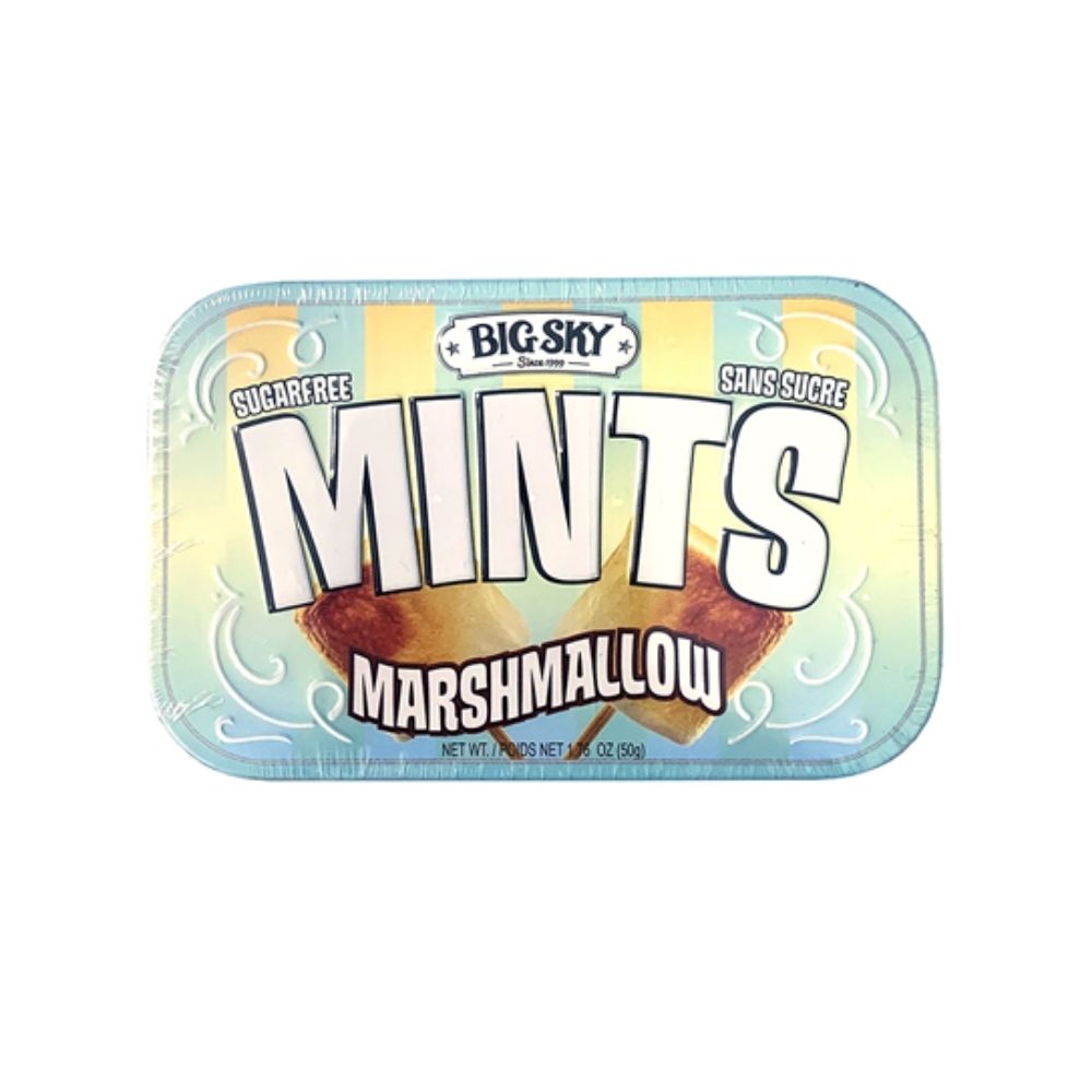 Big Sky Mints Marshmallow 50g 6/bx