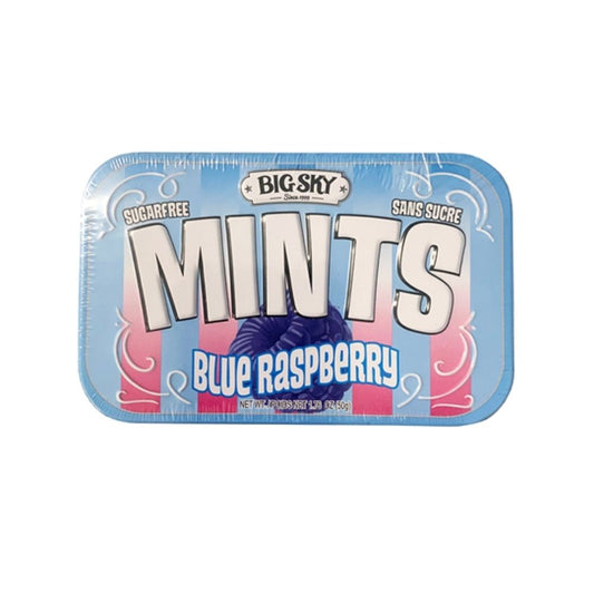 Big Sky Mints Blue Raspberry 50g 6/bx