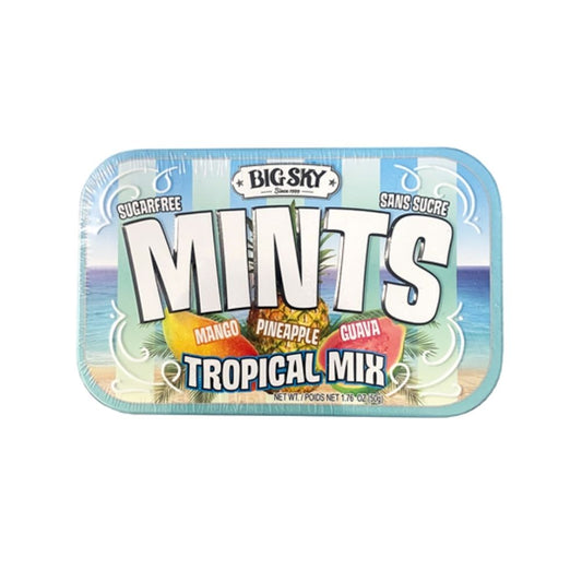 Big Sky Mints Tropical Mix 50g 6/bx