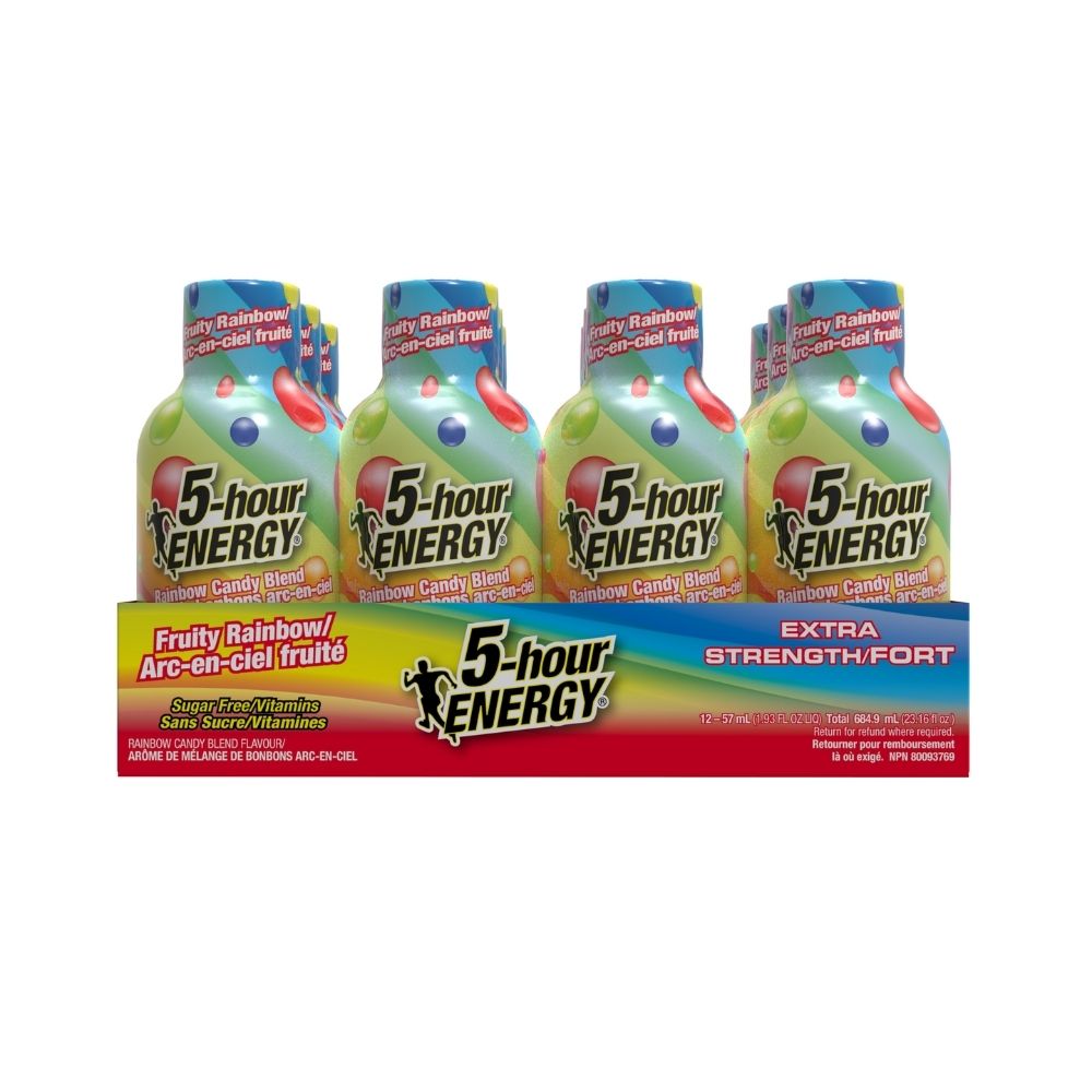 5 Hour Energy Fruit Rainbow 57ml 12/bx