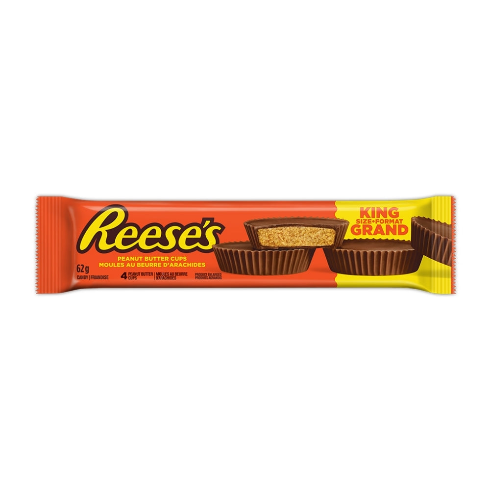Reese's Peanut Butter Cup King Size (4 Cups) 24/bx