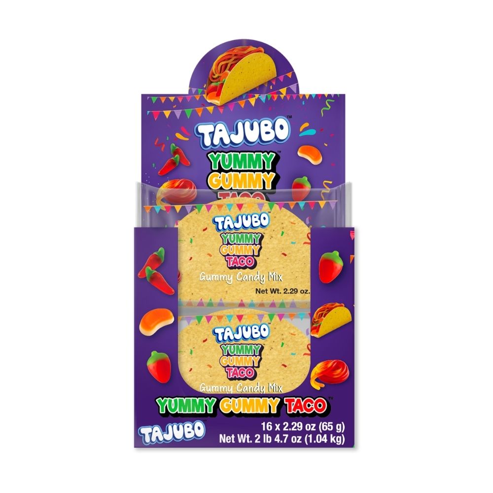 Yummy Gummy Taco 65g 16/bx