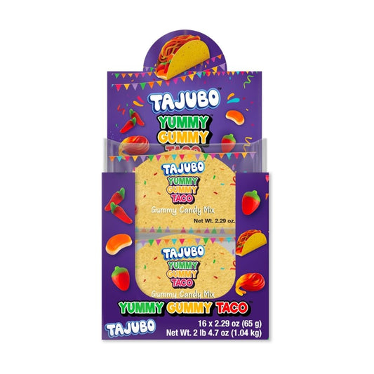 Yummy Gummy Taco 65g 16/bx