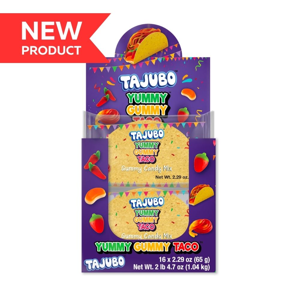 Yummy Gummy Taco 65g 16/bx