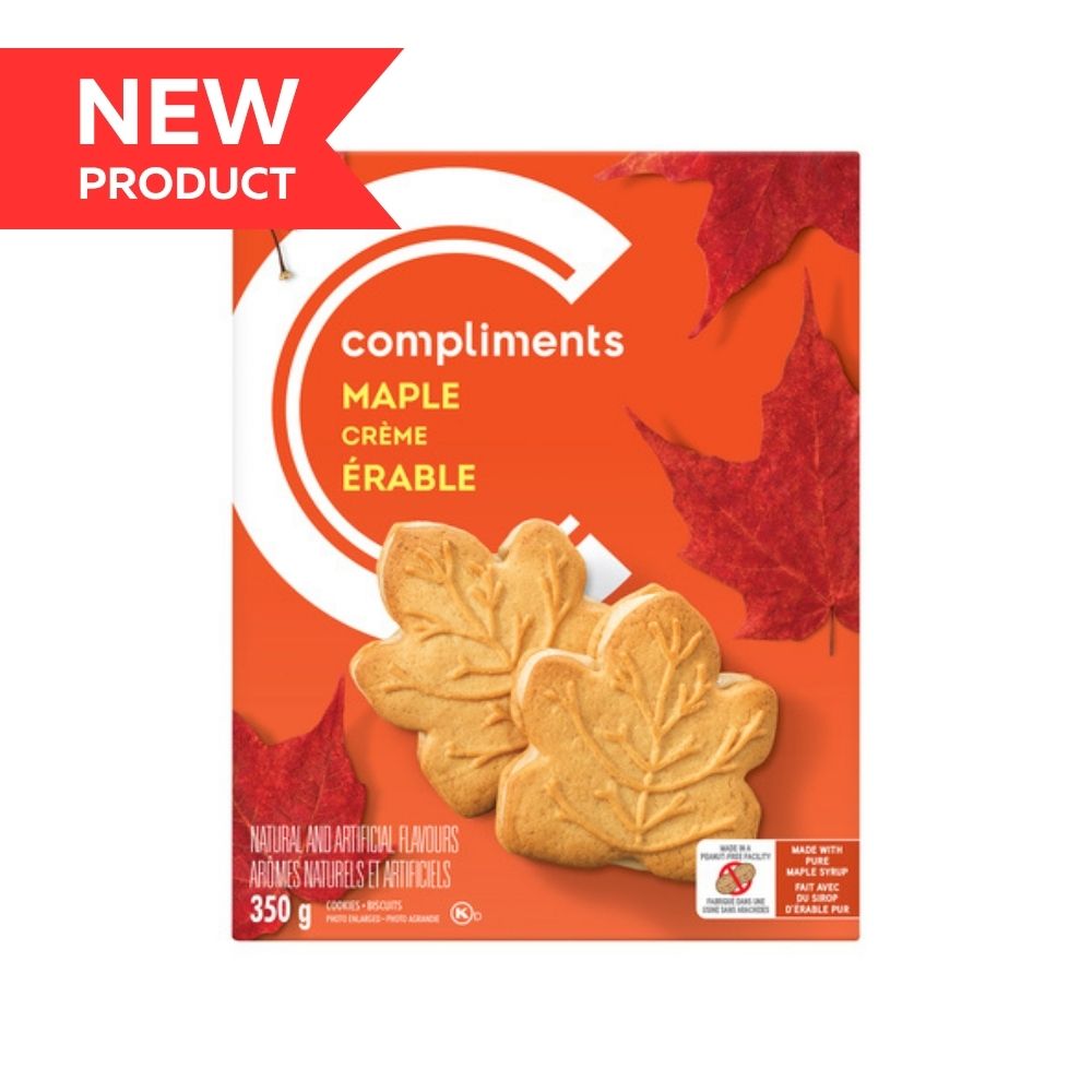 Compliments  Maple Cream Cookies 350g