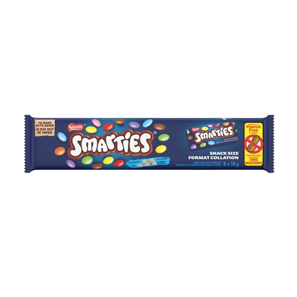 Nestle Smarties 8ct Juniors 8x10g
