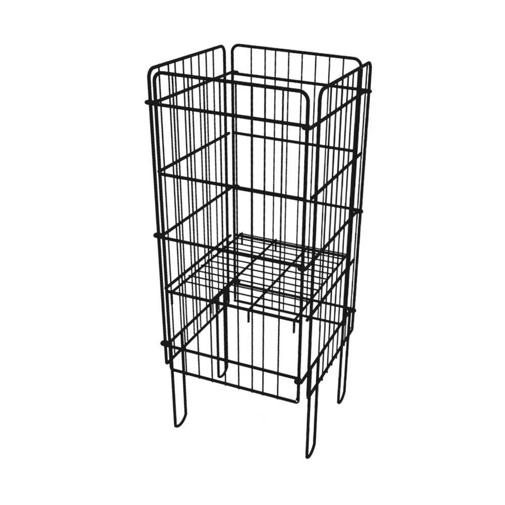 Wire Dump Bins Black