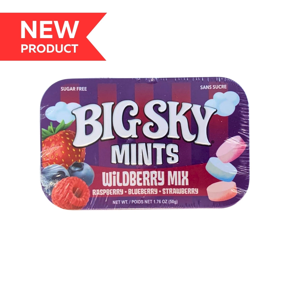 Big Sky Mints Wildberry Mix 50g 6/bx