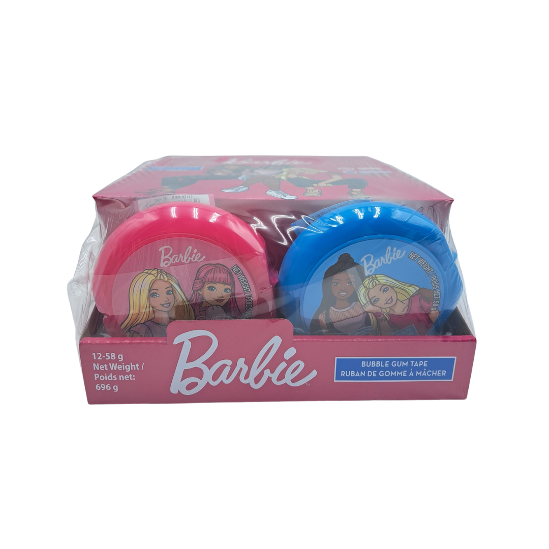 Barbie Bubble Gum Tape 58g 12/box