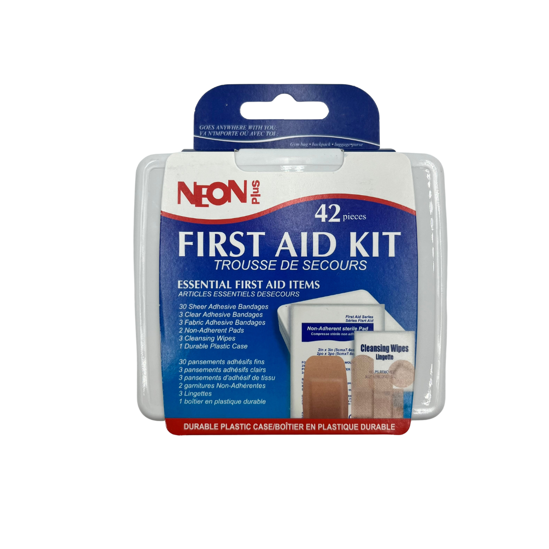 Neon First Aid Kit 42 pc – Aiton Drug Co