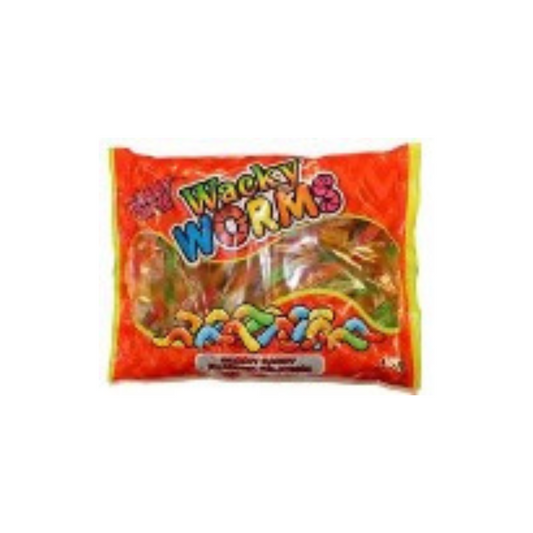 Gummy Zone Wacky Worms 1 KG