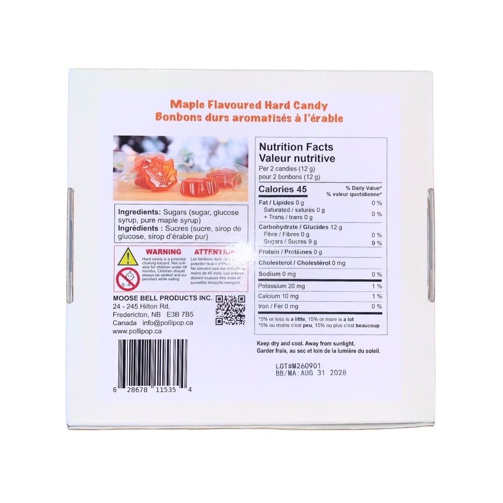 Maple Candy 1lb Box (76ct)