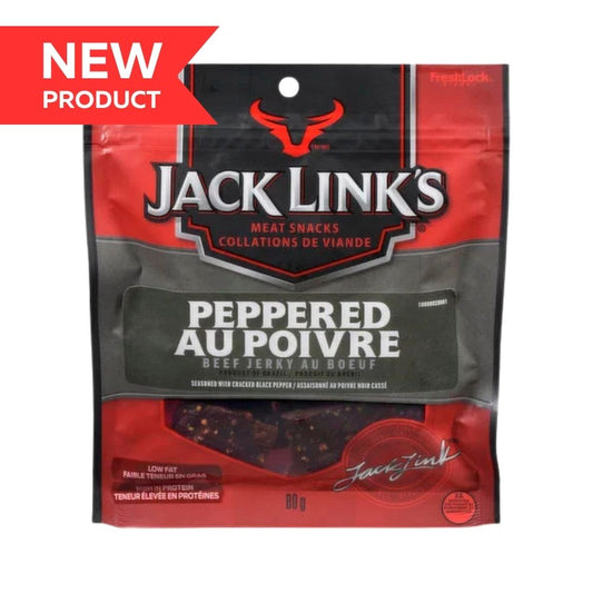 Jack Links Beef Jerky Peppered 80g