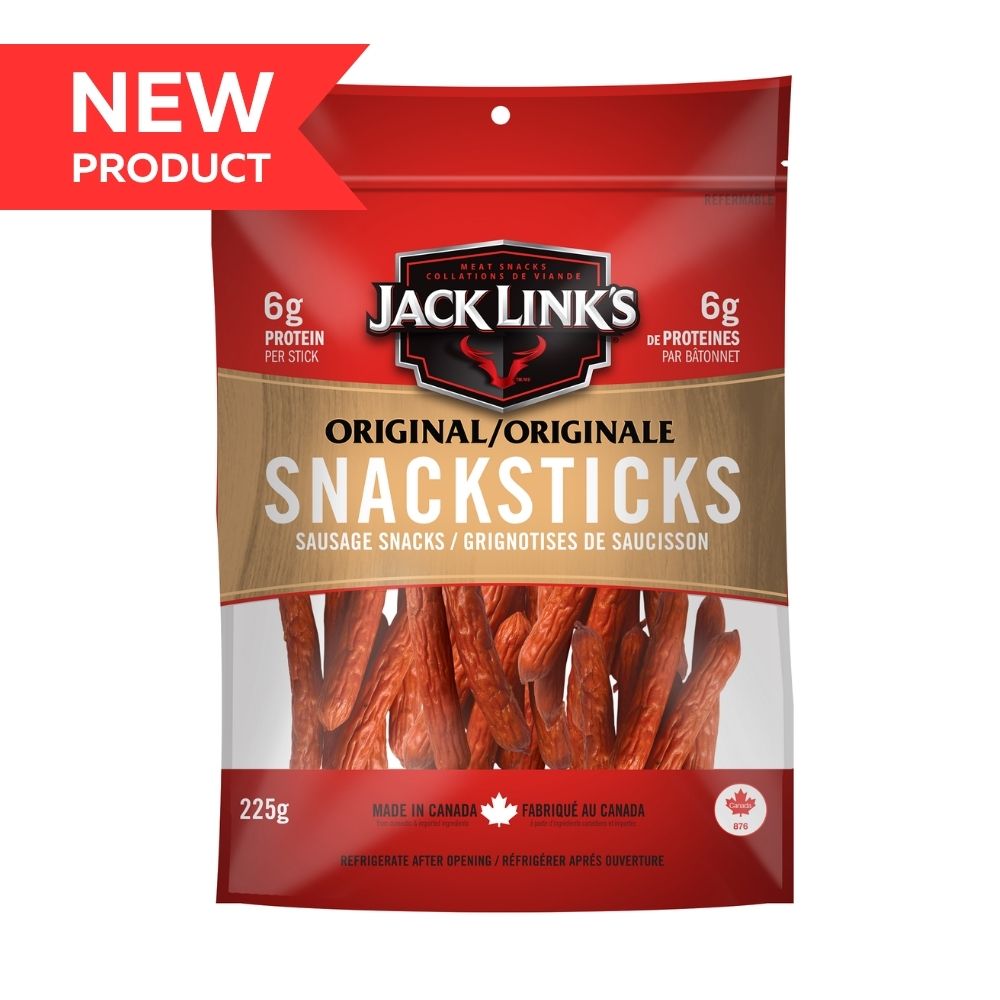 Jack Links Original Sausage Snacksticks 225g 8/cs
