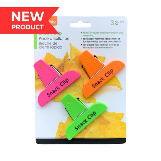 Luciano 3-pc Small Snack Clip