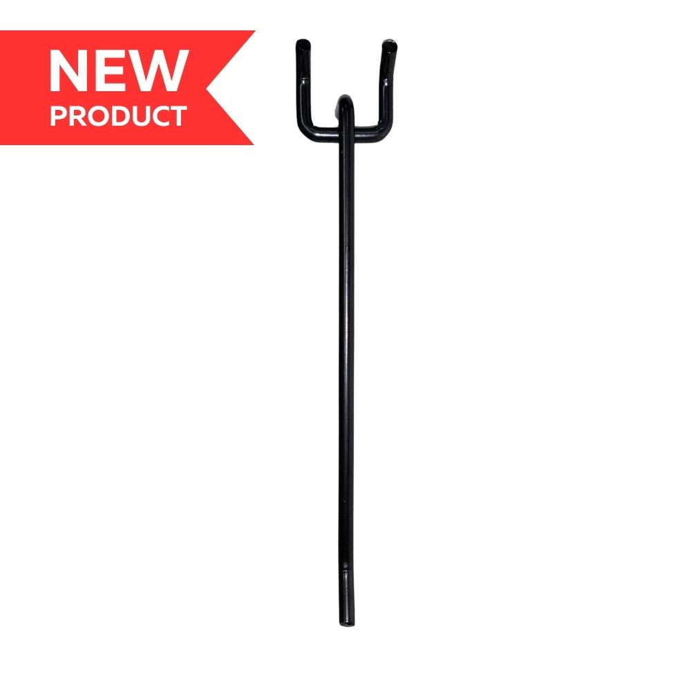 6" Black for 1/4" Pegboard Hooks 60/bx