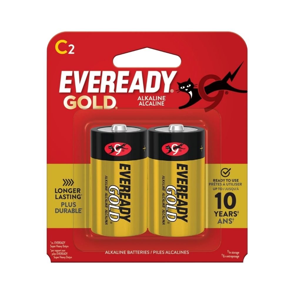 Eveready Gold Battery C 2/cd