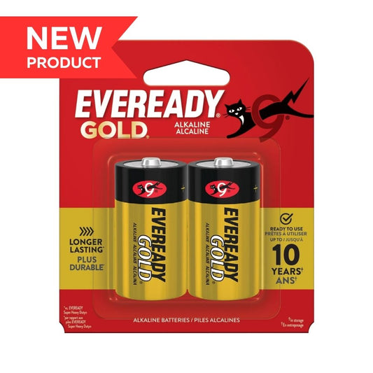 Eveready Gold Battery C 2/cd