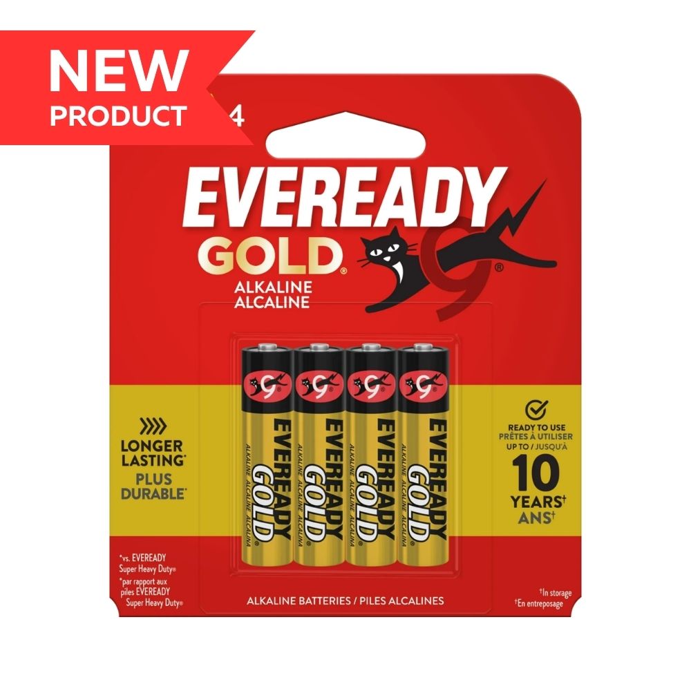 Eveready Gold Battery AAA 4/cd