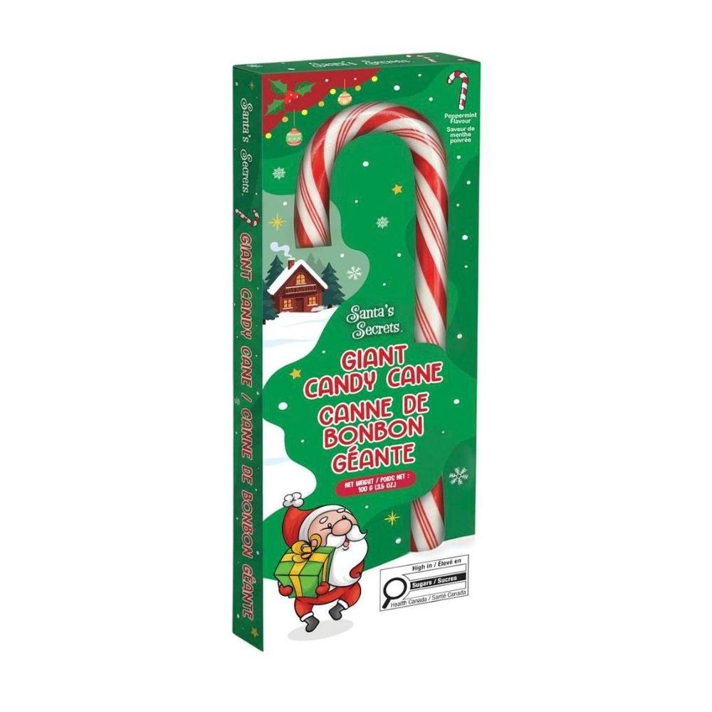 Jumbo Candy Cane Boxed Peppermint