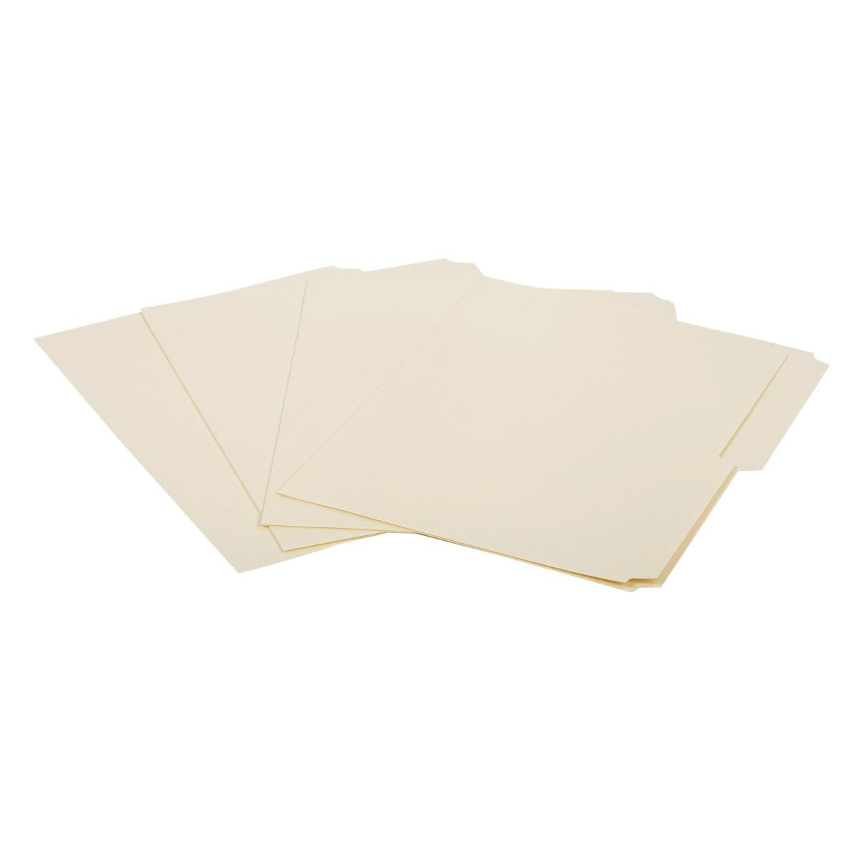 O.WK's Letter Size File Folder 4 pc