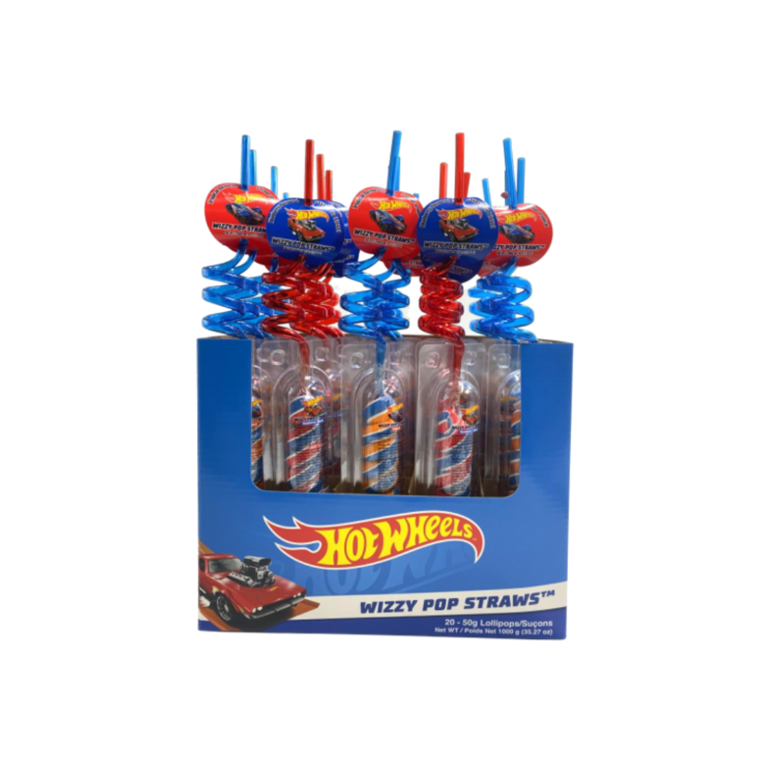 Hot Wheels Wizzy Pop 50 g 20/bx