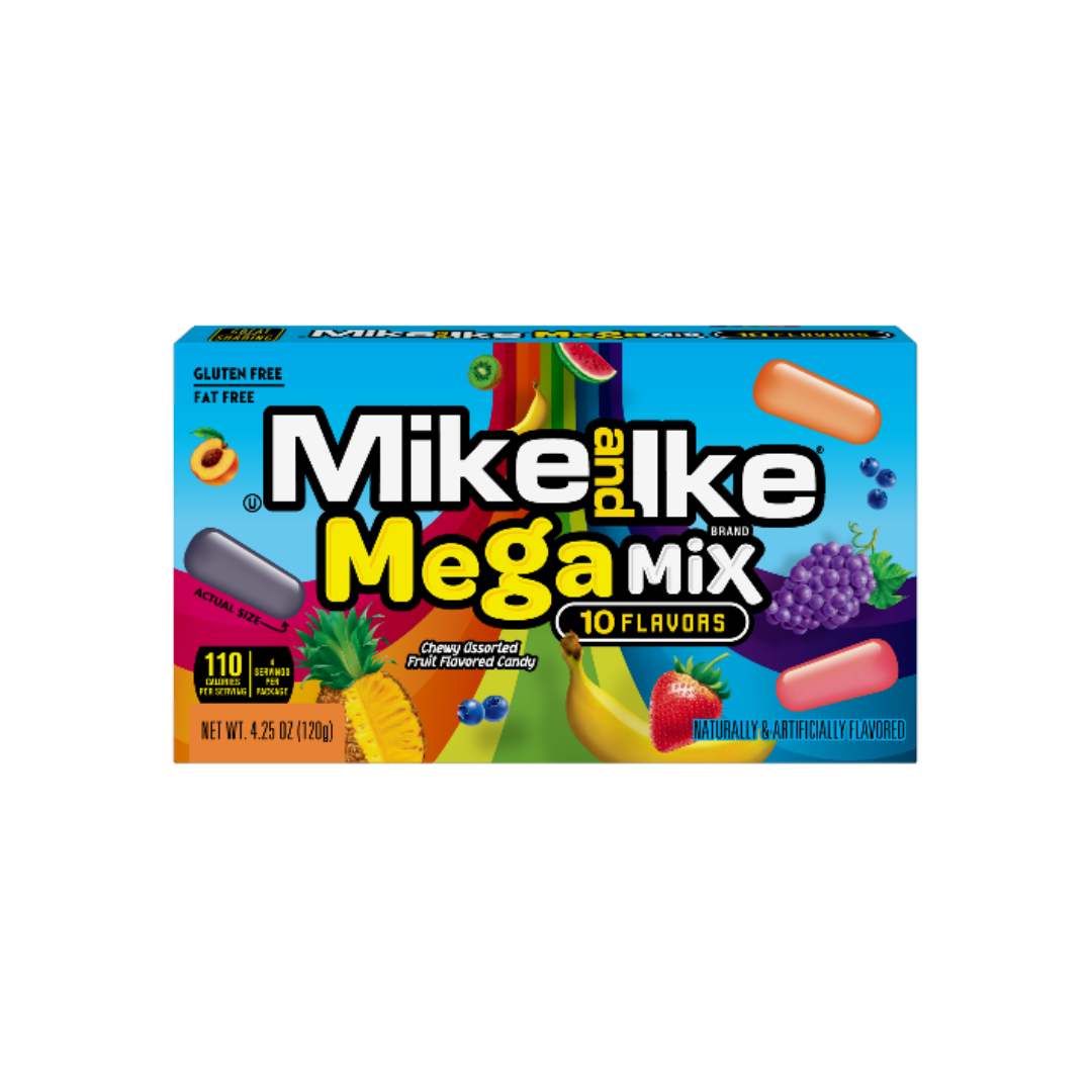 Mike & Ike Mega Mix 120 g 12/cs