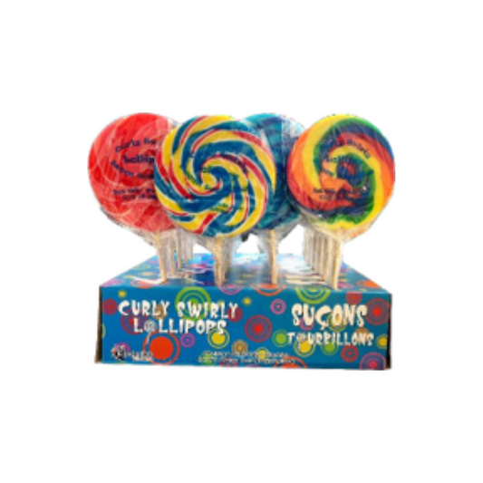 Curly Swirly Pop 100 g 24/bx