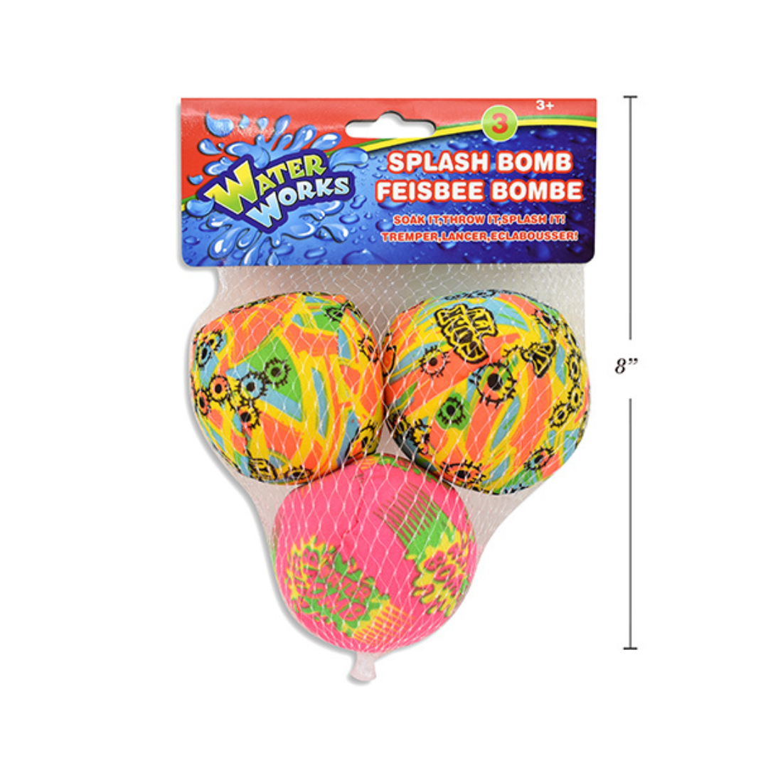 3pk 65mm Splash Bomb Water Balls