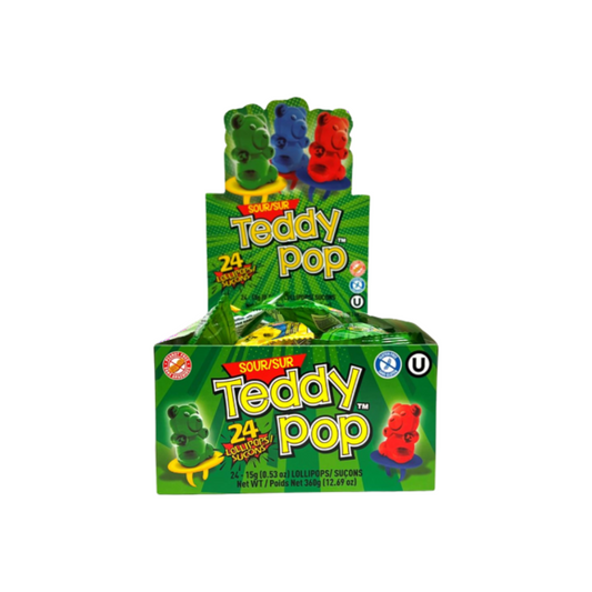 Sour Teddy Pop 24/bx