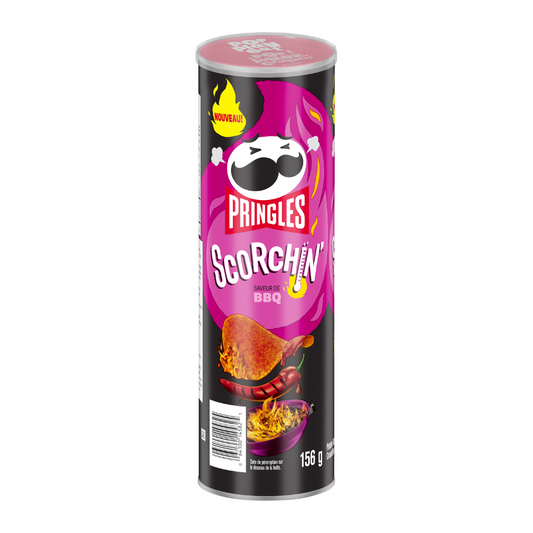 Pringles Scorchin BBQ 156 g 14/cs