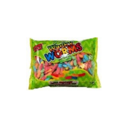 Gummy Zone Sour Wacky Worms 1 KG