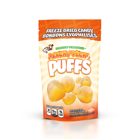 Candy Puffs Peach Puffs 68g