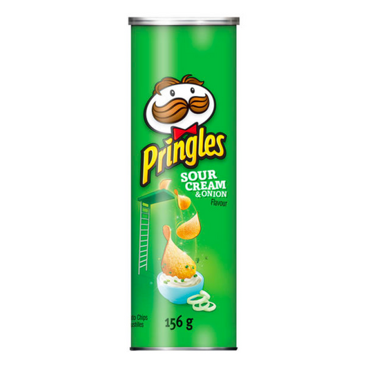 Pringles Sour Cream & Onion 156 g 14/cs