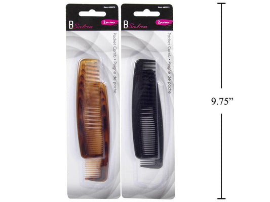 Bodico 2-pc Pocket Combs